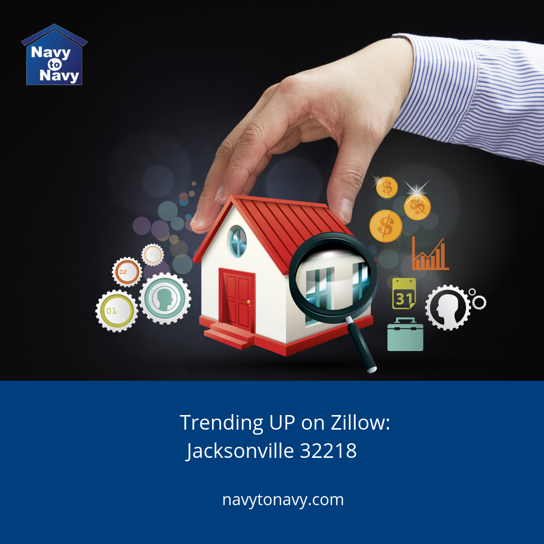 Trending UP on Zillow Jacksonville FL 32218
